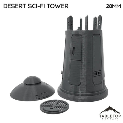 Desert Sci-Fi Tower