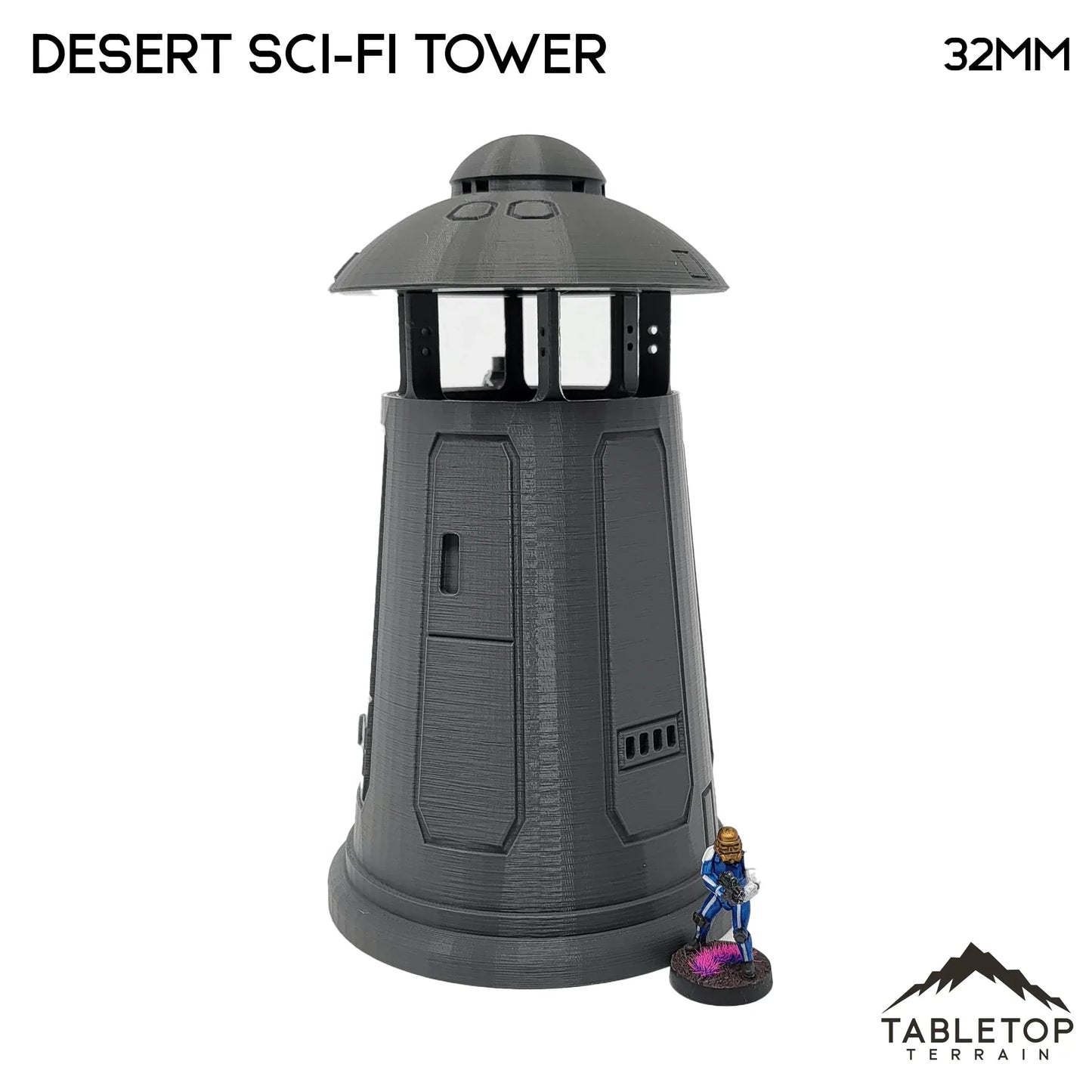 Desert Sci-Fi Tower