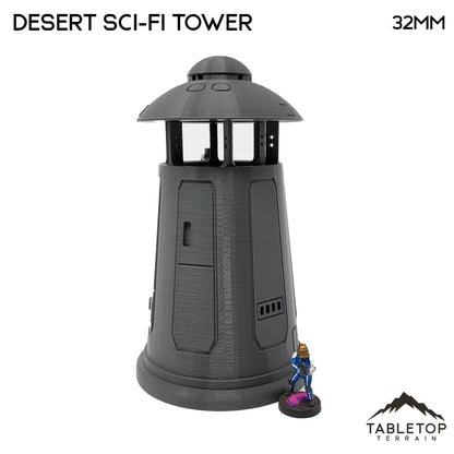 Desert Sci-Fi Tower
