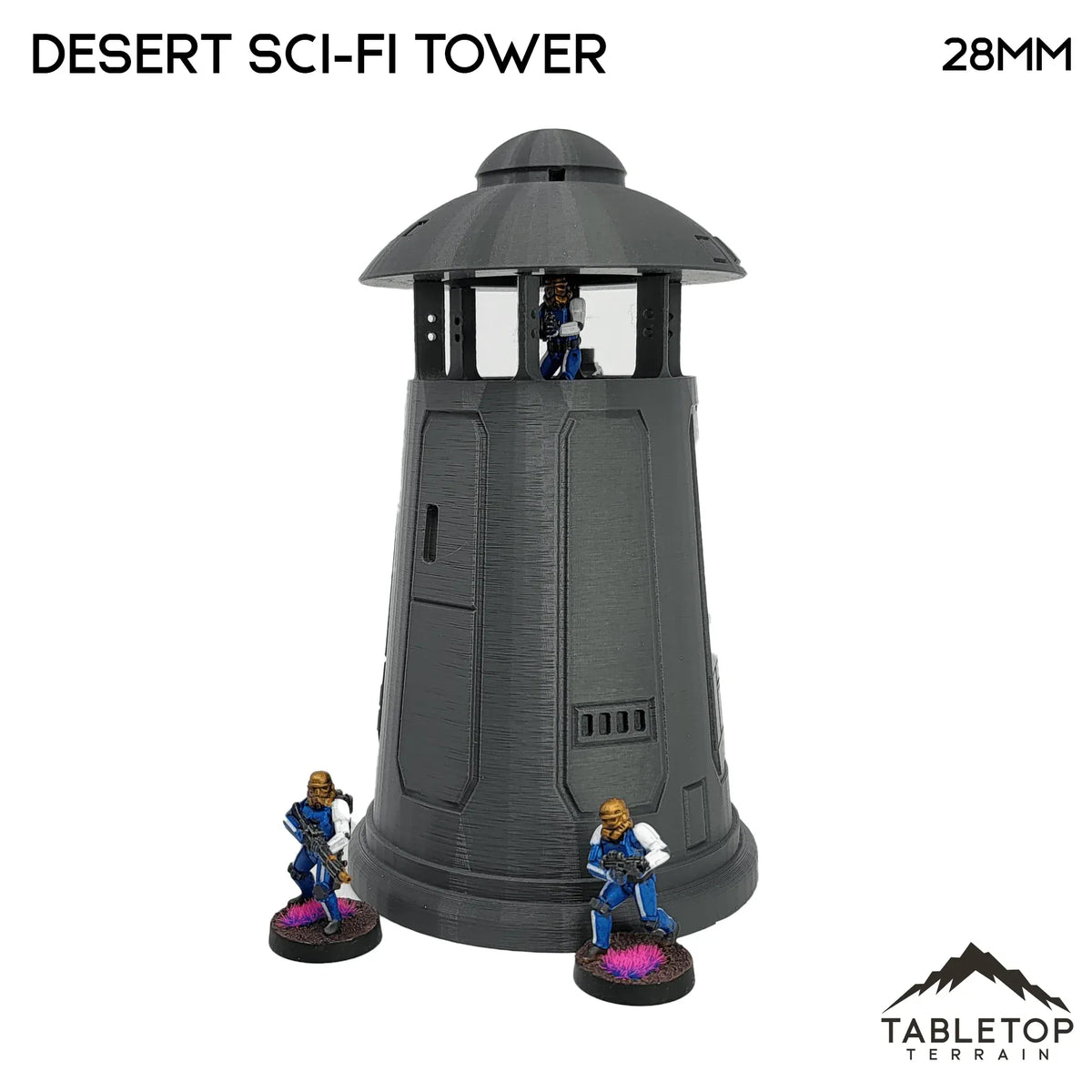 Desert Sci-Fi Tower