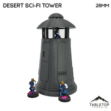 Desert Sci-Fi Tower