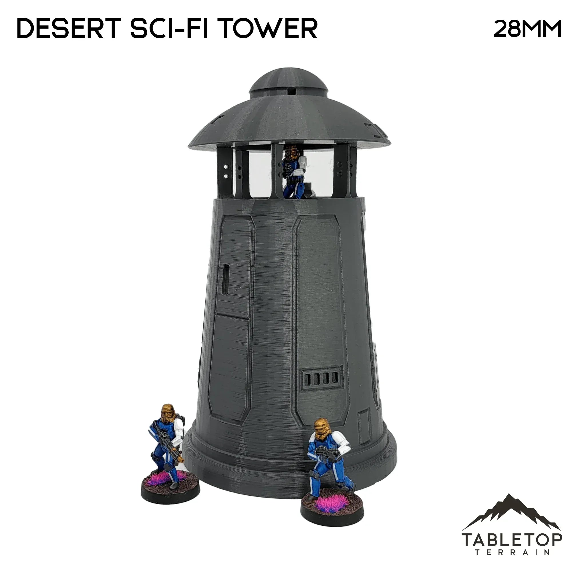 Desert Sci-Fi Tower