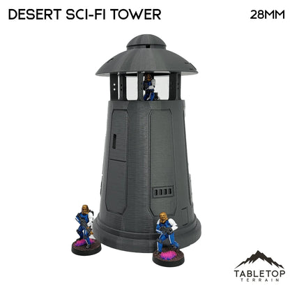 Desert Sci-Fi Tower