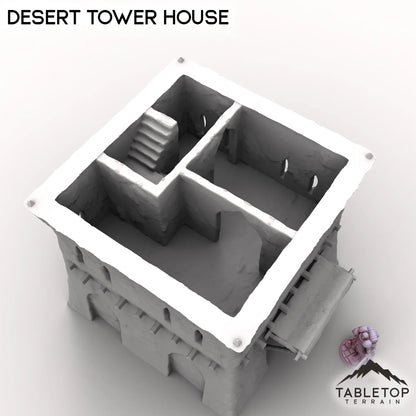 Desert Tower House