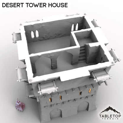 Desert Tower House