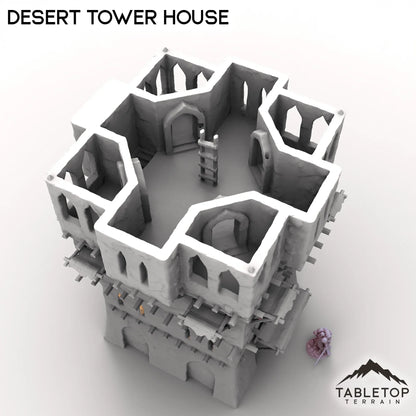 Desert Tower House