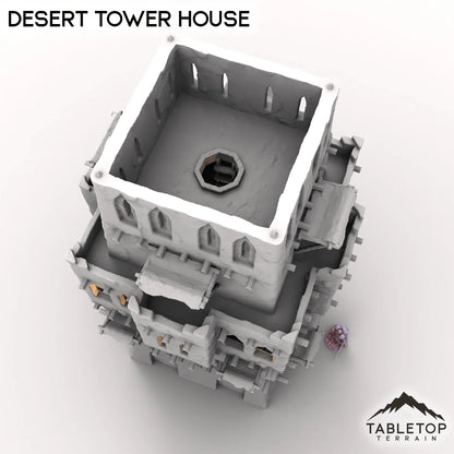 Desert Tower House