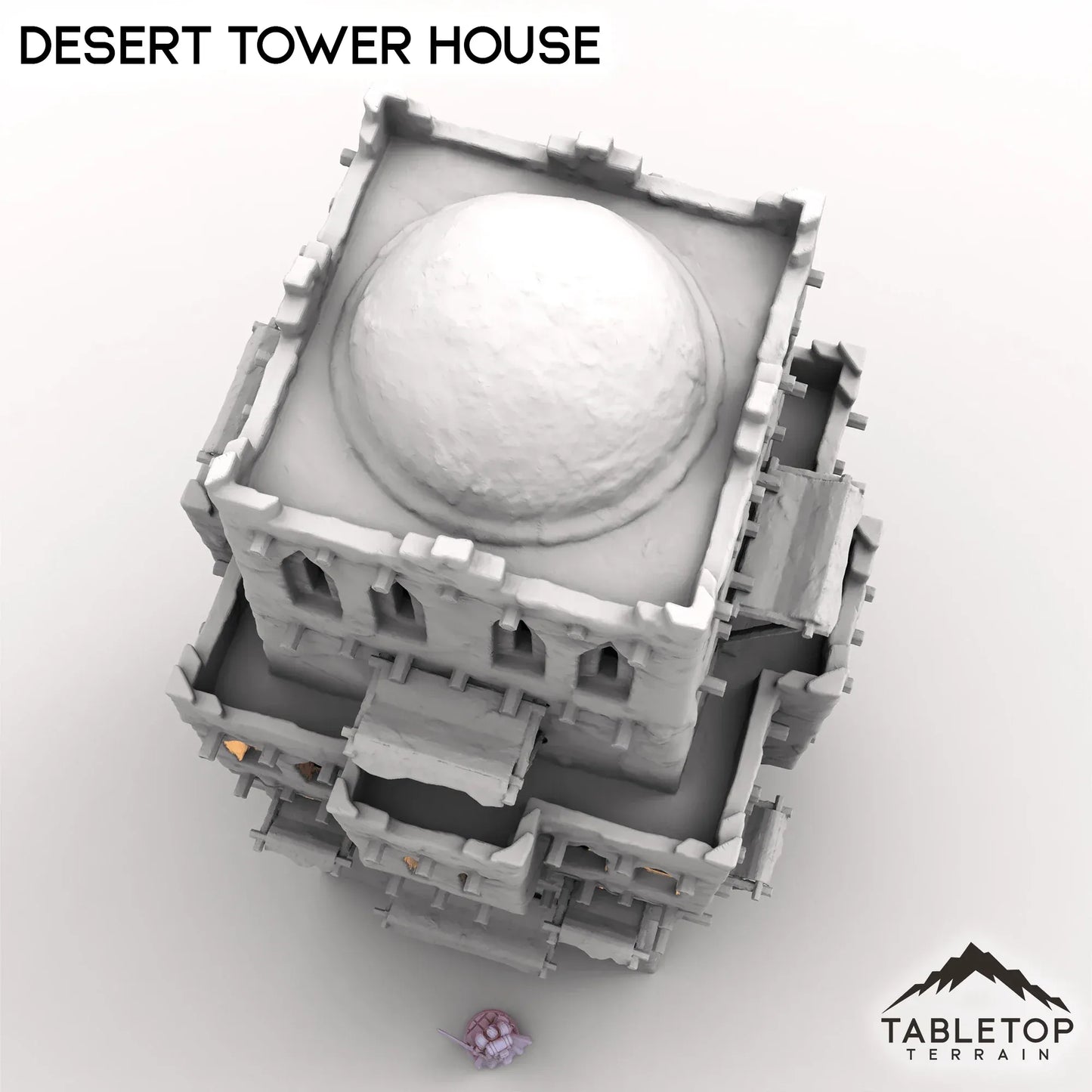 Desert Tower House