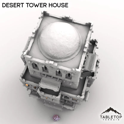 Desert Tower House