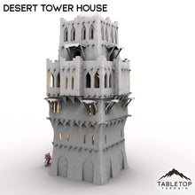 Desert Tower House