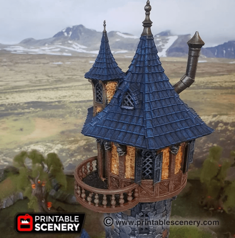 Evil Sorcerer's Tower - Fantasy Tower