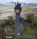 Evil Sorcerer's Tower - Fantasy Tower