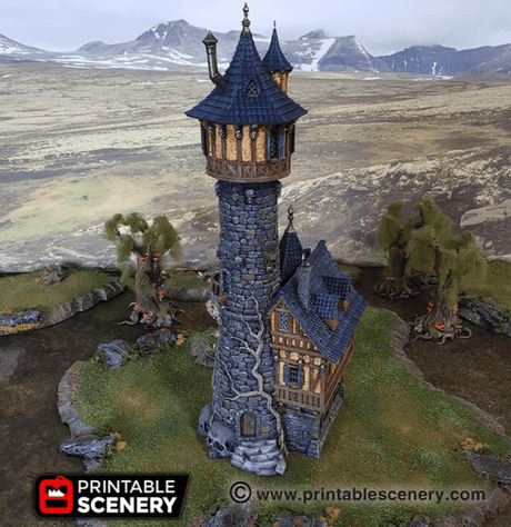 Evil Sorcerer's Tower - Fantasy Tower