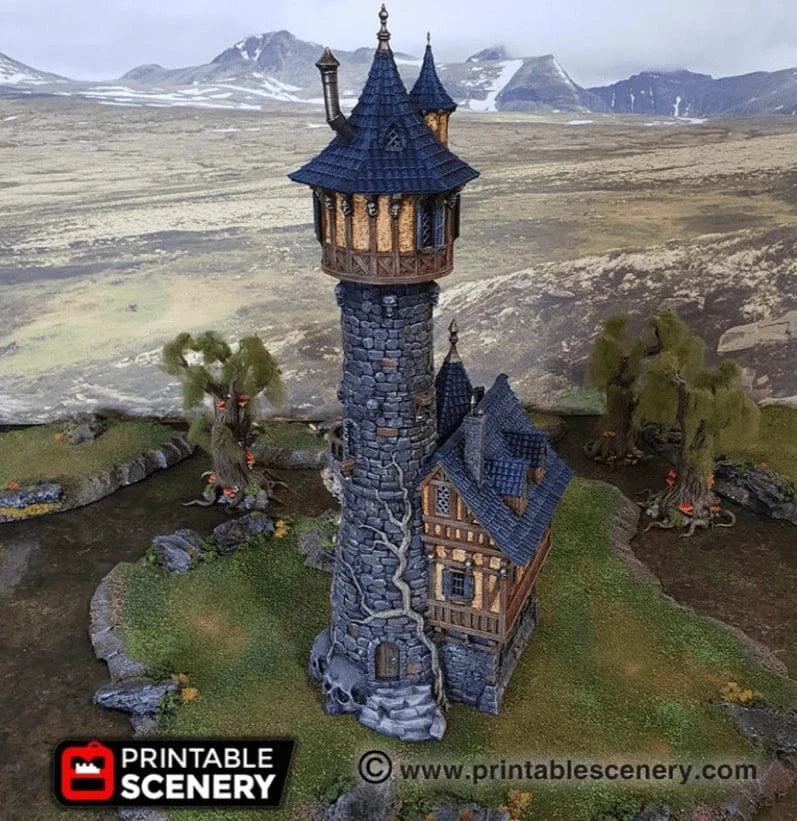Evil Sorcerer's Tower - Fantasy Tower