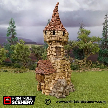 Hagglethorn Tower - Hagglethorn Hollow - Fantasy Tower