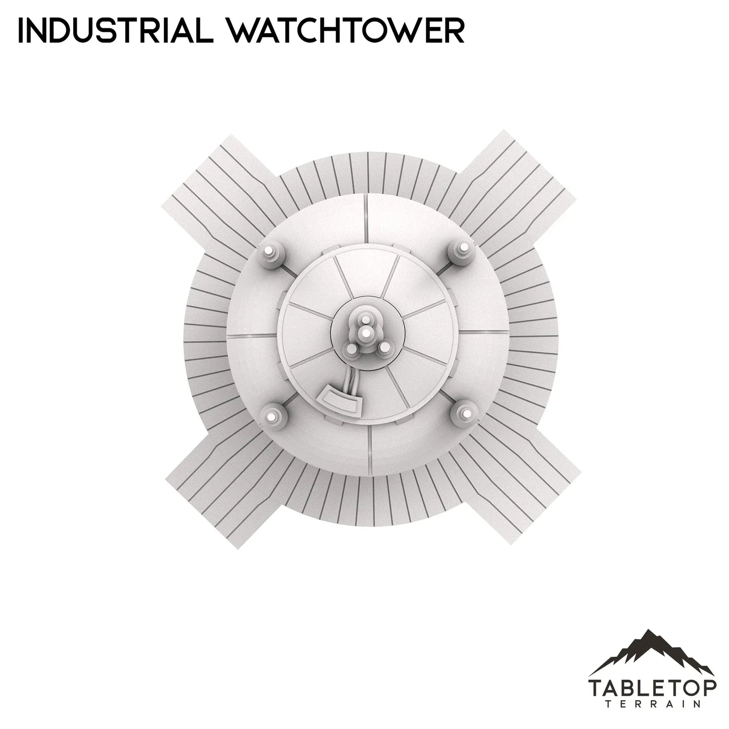 Industrial Watchtower - Futuristic City
