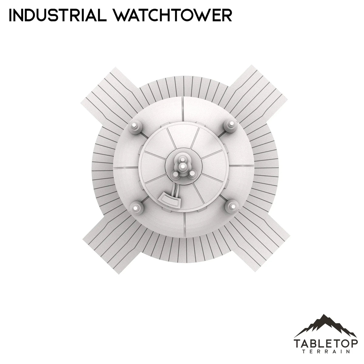 Industrial Watchtower - Futuristic City