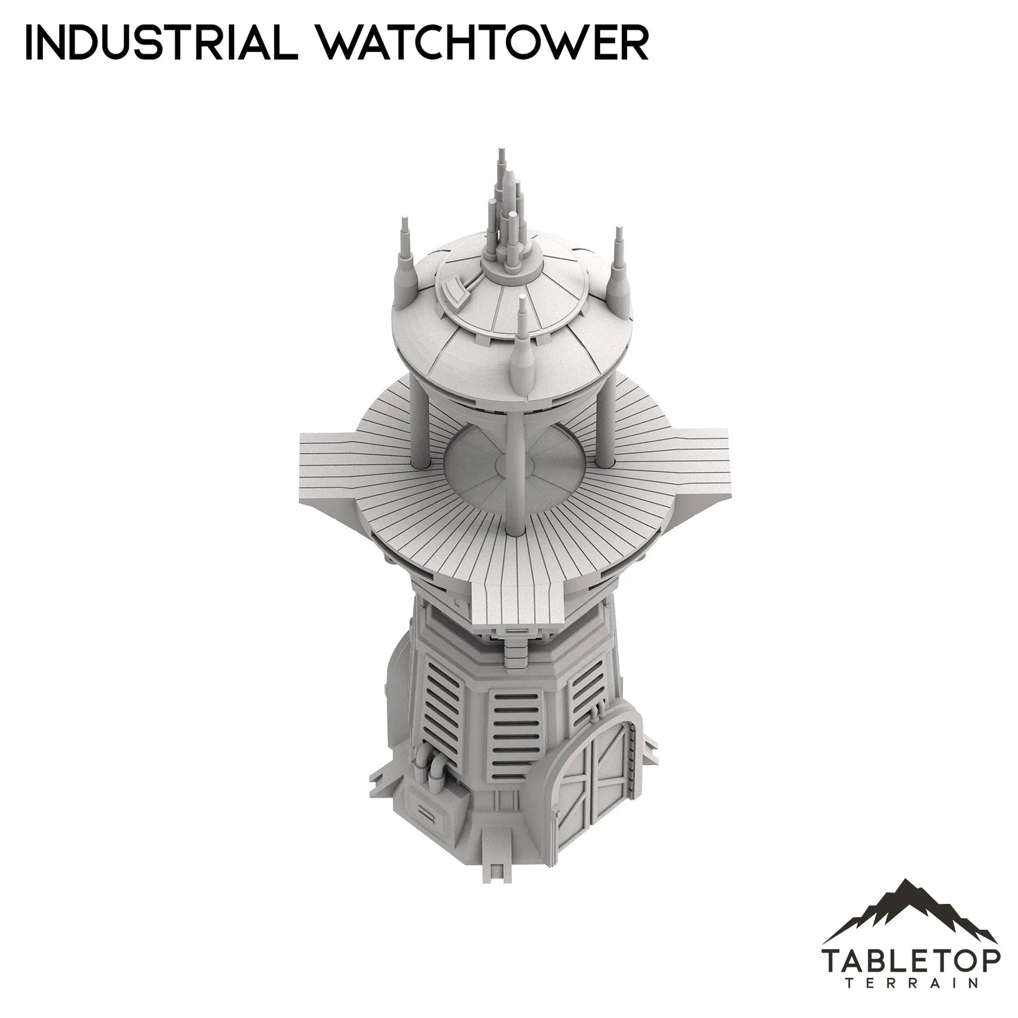 Industrial Watchtower - Futuristic City