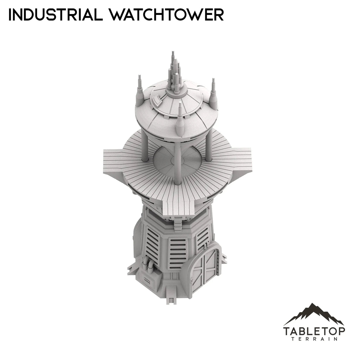 Industrial Watchtower - Futuristic City