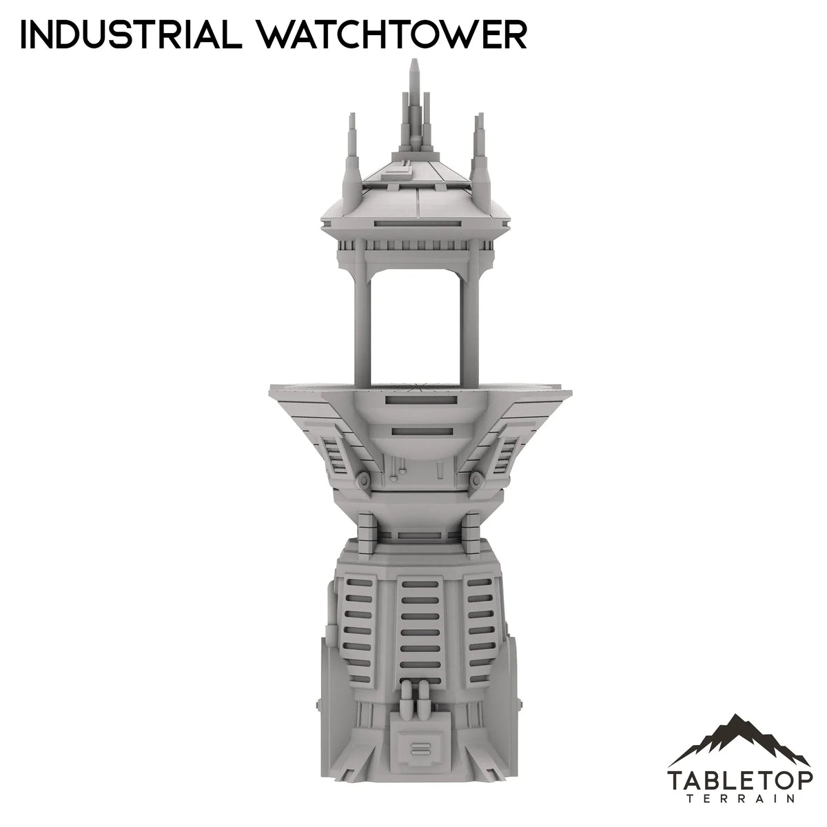 Industrial Watchtower - Futuristic City