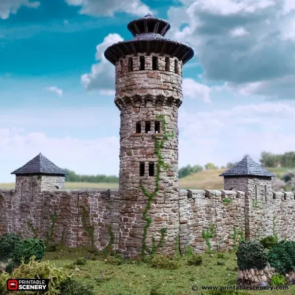 King's Round Tower - Country & King - Fantasy Historical Building