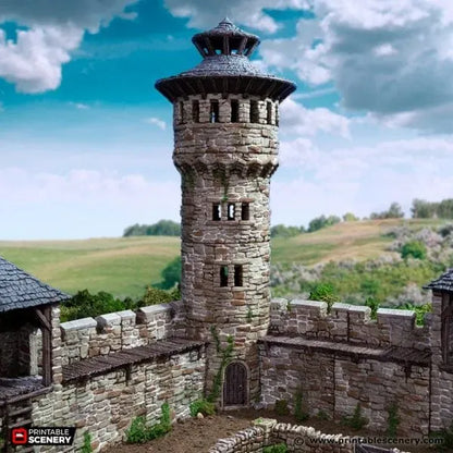 King's Round Tower - Country & King - Fantasy Historical Building