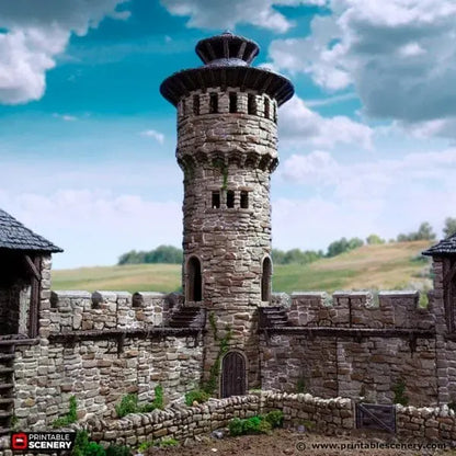 King's Round Tower - Country & King - Fantasy Historical Building
