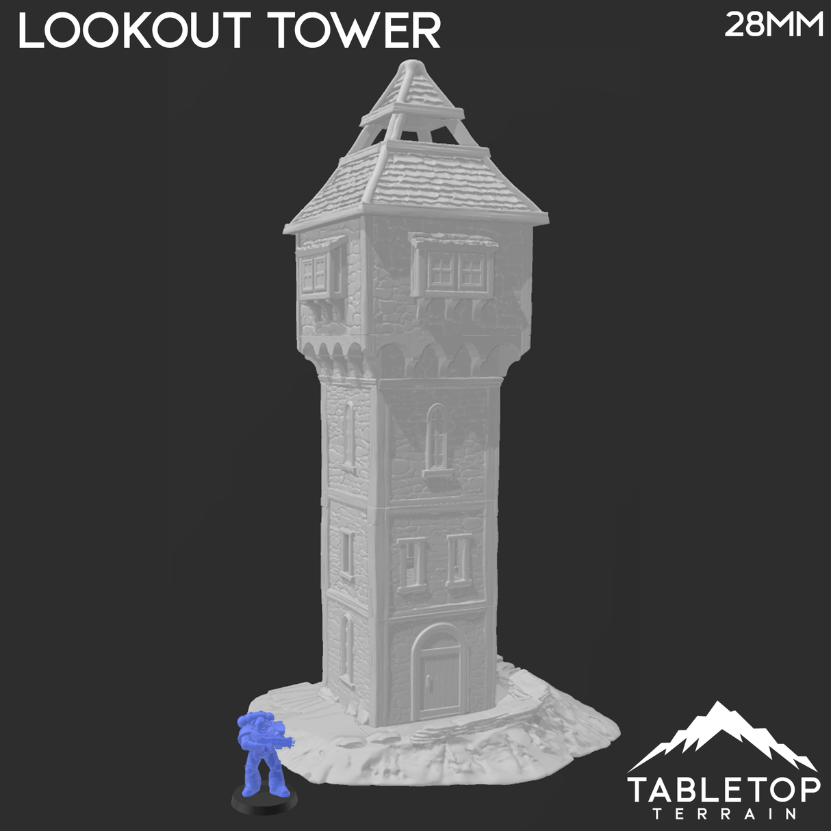 Lookout Tower - Town of Grexdale - Fantasy Tower