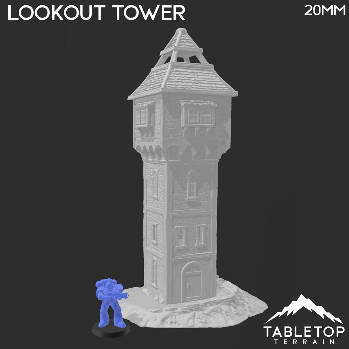 Lookout Tower - Town of Grexdale - Fantasy Tower