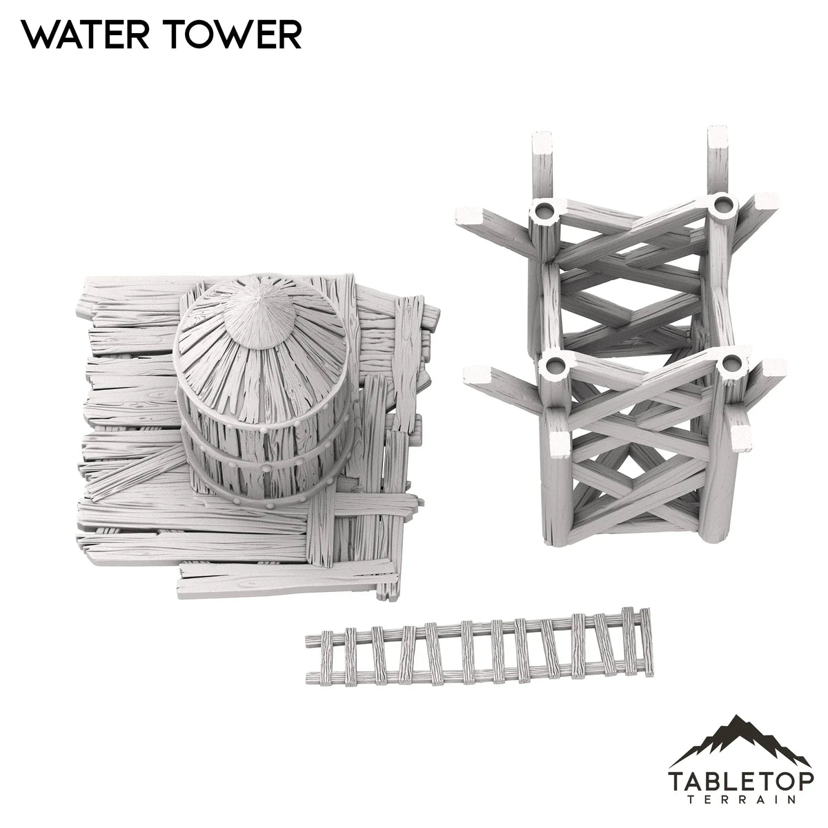 Water Tower - Old Wild Western Rush