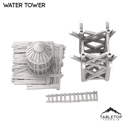 Water Tower - Old Wild Western Rush