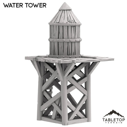 Water Tower - Old Wild Western Rush