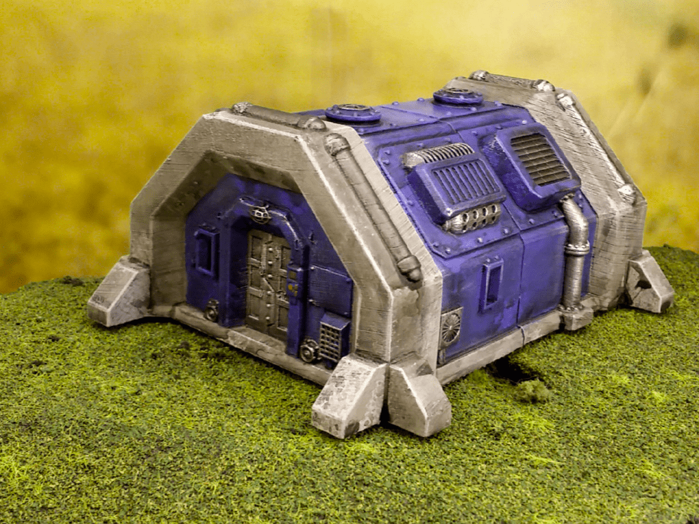 Sci-Fi Barracks Bunker