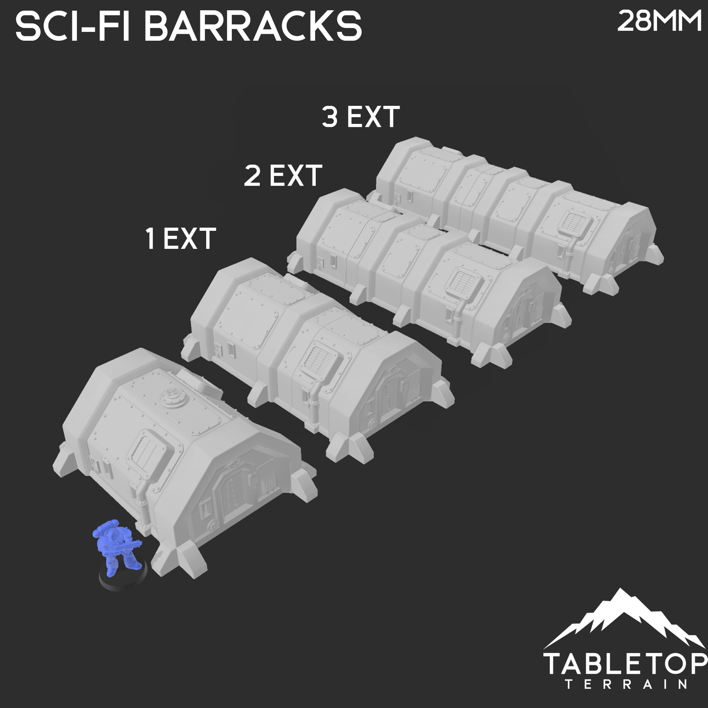 Sci-Fi Barracks Bunker