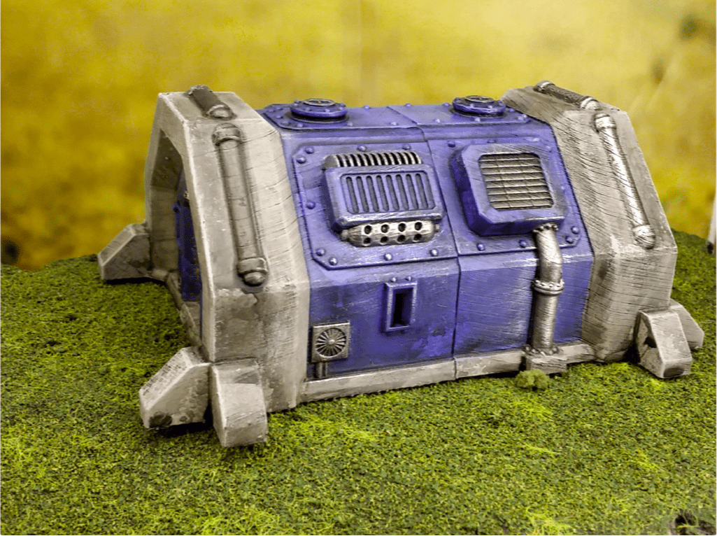 Sci-Fi Barracks Bunker