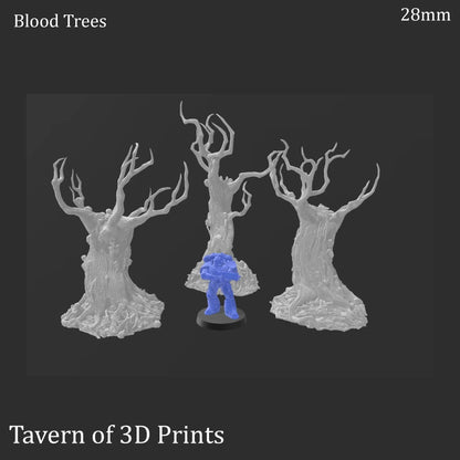 Blood Trees - Scatter Terrain