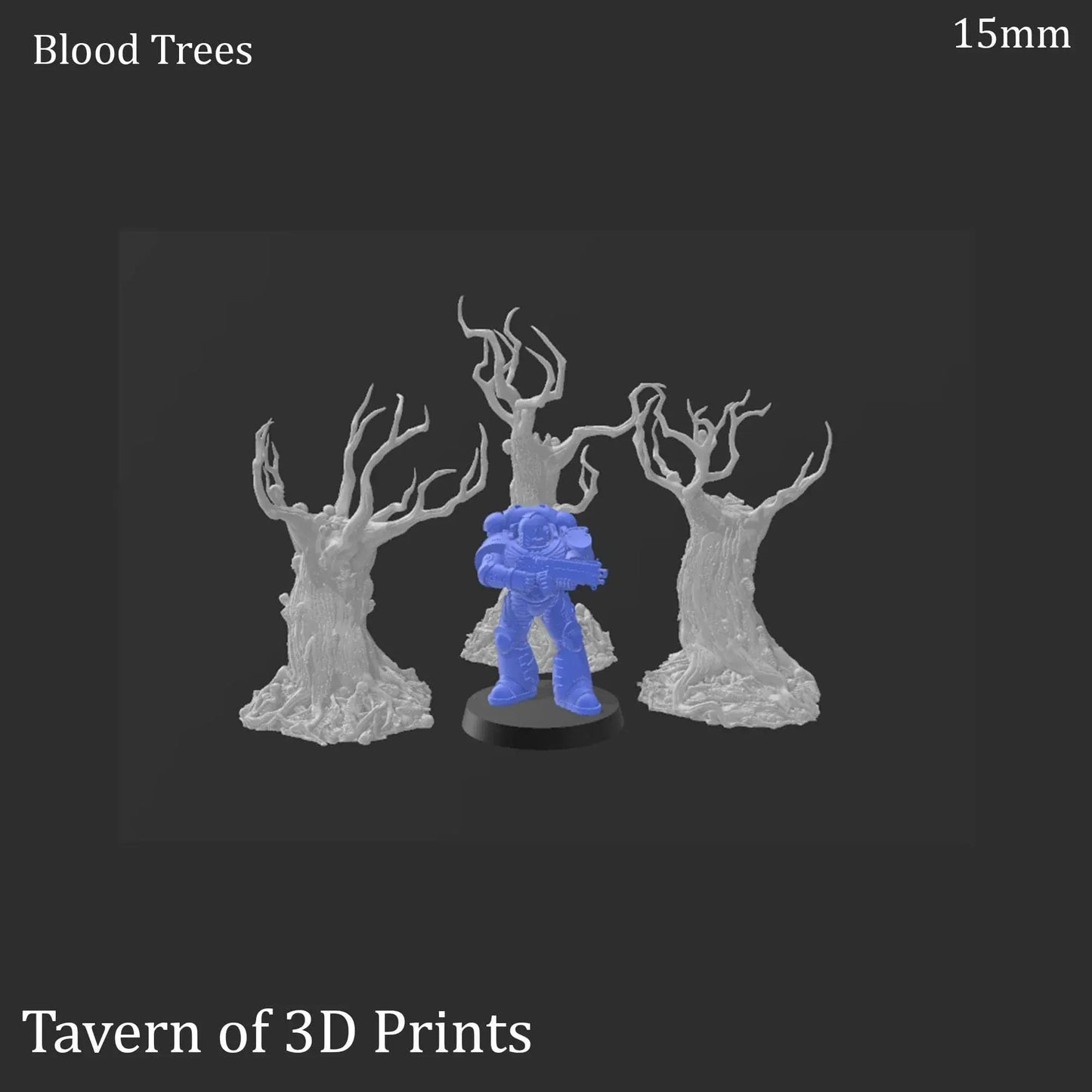 Blood Trees - Scatter Terrain