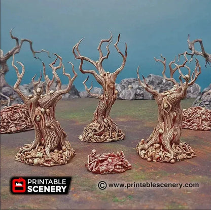 Blood Trees - Scatter Terrain