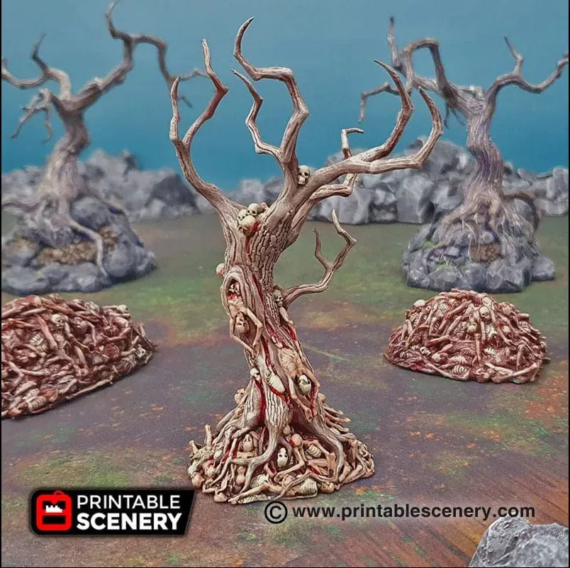 Blood Trees - Scatter Terrain