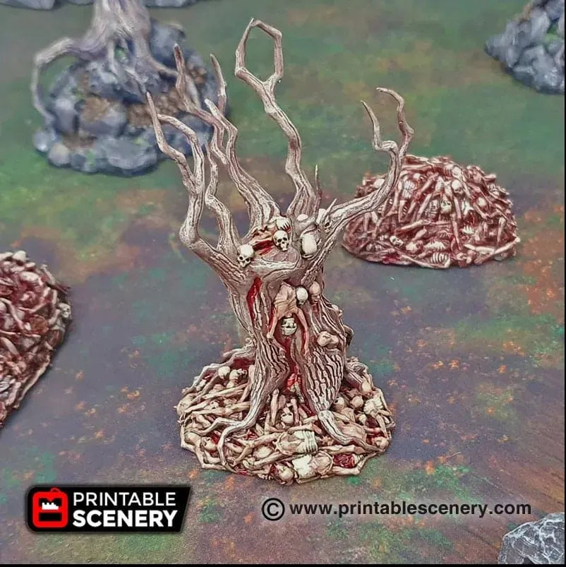 Blood Trees - Scatter Terrain