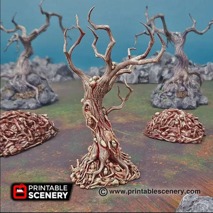 Blood Trees - Scatter Terrain