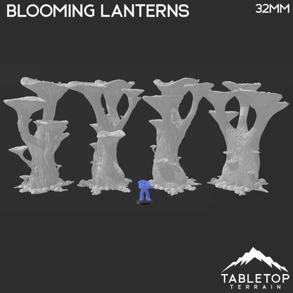Blooming Lanterns - Fantasy Scatter Terrain / Trees