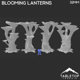 Blooming Lanterns - Fantasy Scatter Terrain / Trees