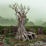 Giant Swamp Tree and Hovel - The Gloaming Swamp