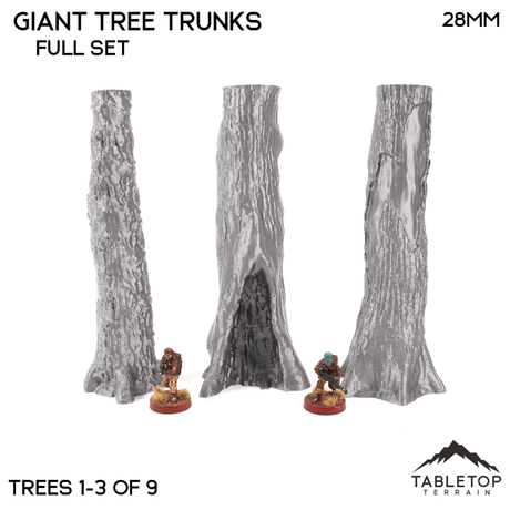 Giant Tree Trunks - Star Wars Legion Terrain