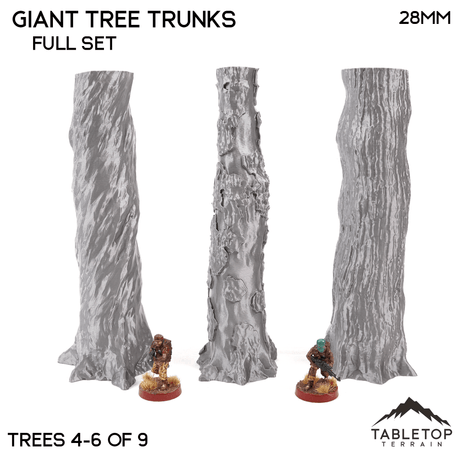 Giant Tree Trunks - Star Wars Legion Terrain