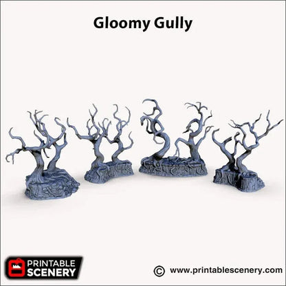 Gloomy Gully - Trees - Fantasy Scatter Terrain
