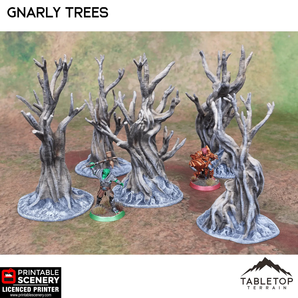 Gnarly Trees - Scatter Terrain