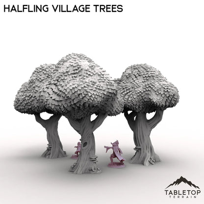 Halfling Village Trees