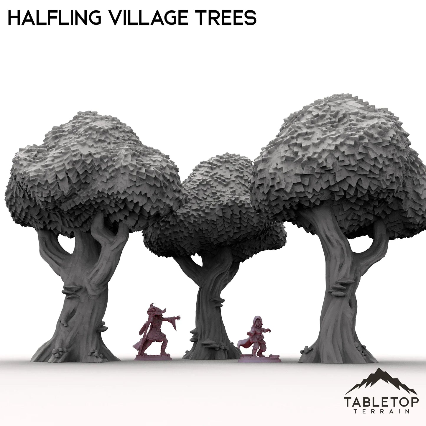 Halfling Village Trees